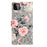For Samsung Galaxy A22 5G (EU Version) Case Wallet PU Leather 3D Pattern Phone Cover - Flowers - 6