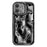 For iPhone 12 Case TPU Meteorite Texture Electroplated Phone Cover - Black - 1