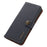 KHAZNEH For Samsung Galaxy A05 4G Case Wallet RFID Blocking Genuine Cow Leather Phone Cover - Blue - 6