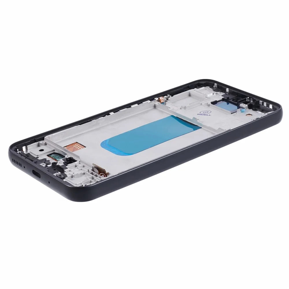 For Samsung Galaxy A54 5G A546 Grade C LCD Screen and Digitizer Assembly + Frame Replacement Part (TFT Technology) (without Logo) - Black - 5