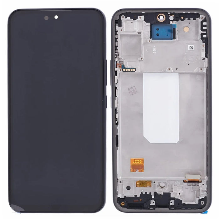 For Samsung Galaxy A54 5G A546 6.36 inch Grade C OLED Screen and Digitizer Assembly + Frame (without Logo) - Black - 1