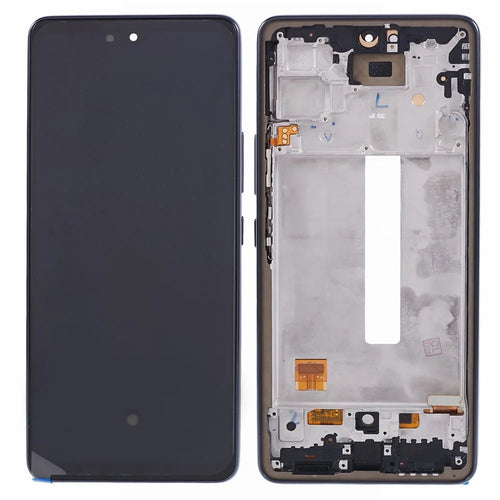 For Samsung Galaxy A53 5G A536 6.36 inch Grade C OLED Screen and Digitizer Assembly + Frame (Without Logo) - Black - 1