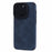 Morandi Style For iPhone 14 Pro Max Case Anti-scratch TPU+PU Leather Phone Cover - Blue - 3