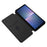 For Sony Xperia 5 V Case Carbon Fiber Texture Anti-drop Card Holder PU Leather Phone Shell - Black - 2