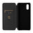 For Sony Xperia 5 V Case Carbon Fiber Texture Anti-drop Card Holder PU Leather Phone Shell - Black - 5