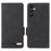 For Samsung Galaxy A05s 4G Case Hardware Decor PU Leather Phone Cover - Black - 1