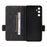 For Samsung Galaxy A05s 4G Case Hardware Decor PU Leather Phone Cover - Black - 5