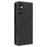 For Samsung Galaxy A05s 4G Case Hardware Decor PU Leather Phone Cover - Black - 7