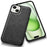 For iPhone 15 Slim-Fit Shell PU Leather+TPU+PC Phone Cover Retro Phone Case - Black - 2