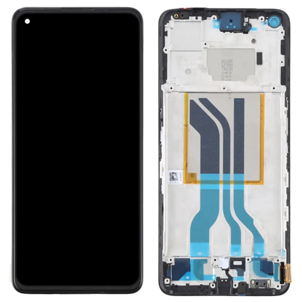 For Realme GT Neo2 5G Grade C LCD Screen and Digitizer Assembly + Frame Part (TFT Technology) (without Logo) - 1
