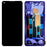 For Oppo Reno4 Pro 5G OEM Grade S AMOLED Screen and Digitizer Assembly + Frame Phone Part (without Logo) - Blue - 1