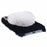 For iPhone 15 Case Love Heart Design Anti-scratch Fluffy Plush TPU Phone Back Cover - Black - 4