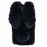 For iPhone 15 Pro Max Fluffy Furry 3D Bunny Ears Case Shockproof TPU Back Phone Cover - Black - 2