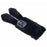 For iPhone 15 Pro Max Fluffy Furry 3D Bunny Ears Case Shockproof TPU Back Phone Cover - Black - 3