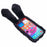 For iPhone 15 Pro Max Fluffy Furry 3D Bunny Ears Case Shockproof TPU Back Phone Cover - Black - 4