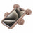 For iPhone 15 Pro 3D Bear Furry Plush Case Soft TPU Winter Warm Protective Phone Cover - Brown - 4