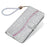 PU Leather Wallet Cover for iPhone 15 Case Stand Glitter Splicing Phone Shell with Strap - Silver - 4