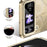 For Samsung Galaxy Z Flip3 5G Case Wing Frame Design Anti-Drop PC Phone Cover - Purple - 2