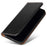 FIERRE SHANN For iPhone 15 Pro Case Magnetic Auto Closing PU Leather Phone Cover - Black - 4