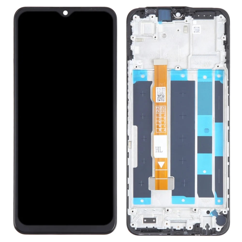 For vivo Y35 5G Grade B LCD Screen and Digitizer Assembly + Frame Replacement Part (without Logo) - 1