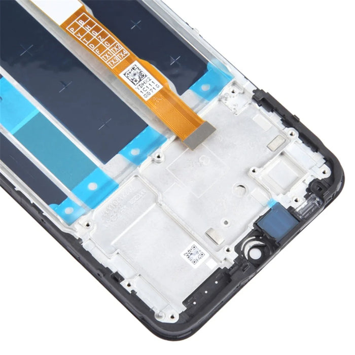 For vivo Y35 5G OEM Grade S LCD Screen and Digitizer Assembly + Frame Phone Part (without Logo) - 4