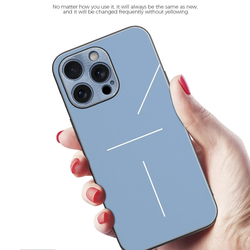 R-JUST RJ-52 for iPhone 15 Pro Anti-Fall Case Three-line Aluminum Alloy + TPU Phone Cover - Black - 7