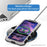 R-JUST For iPhone 15 Pro Max Case Silicone+Metal Anti-drop Phone Cover with Screen Film - Silver - 5