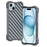 R-JUST RJ-50 For iPhone 15 Case Anti-scratch Hollow Aluminum Alloy Back Cover with Lens Protector - 1