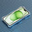R-JUST Mechanical Armor For iPhone 15 Plus Case Aluminum Alloy Hollow Anti-scratch Phone Cover - Silver+Blue - 2