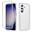 For Samsung Galaxy S23 FE Phone Case TPU+PC Clear Back Cover - Transparent - 1