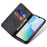 For vivo V29e (Global) 5G Case Wallet PU Leather Protective Phone Cover - Black - 2