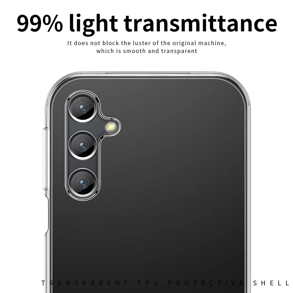 MOFI For Samsung Galaxy A05s 4G Clear Case Anti-scratch TPU Phone Cover - 7