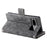 For Google Pixel 8a Case Wallet Imprinted PU Leather Phone Cover with Strap - Grey - 4