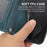 For Samsung Galaxy S23 FE Case Zipper Wallet PU Leather Stand Cell Phone Cover with 2 Straps - Blue - 6