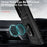 For Samsung Galaxy S23 FE Case Slide Camera Protection Kickstand Phone Cover - Black - 3