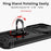 For Samsung Galaxy S23 FE Case Slide Camera Protection Kickstand Phone Cover - Black - 7