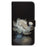 For Samsung Galaxy S23 FE Case PU Leather Pattern Printing Folio Phone Cover - Crystal Peony - 7