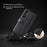For Samsung Galaxy A15 5G Case Genuine Split Leather Phone Cover with Wallet Stand - Black - 5