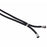 For iPhone 15 Plus Phone Case Anti-scratch TPU Cover with Long Lanyard - Black - 6