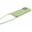 For iPhone 15 Pro Max TPU Case Precise Cutout Rubberized Cover with Long Lanyard - Matcha Green - 3