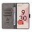 For Google Pixel 7 Pro 5G Case RFID Blocking Phone Leather Cover with Strap - Black - 2