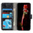 For Samsung Galaxy S25 / S24 Case Wallet Stand Protective Phone Cover - Black - 3