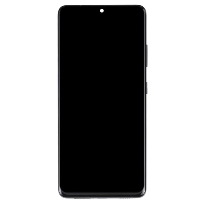 For Samsung Galaxy S21 Ultra 5G G998 Grade C OLED Screen and Digitizer Assembly + Frame (without Logo) - Black - 2