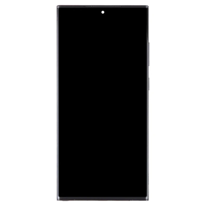For Samsung Galaxy S23 Ultra S918 Grade C OLED Screen and Digitizer Assembly + Frame (without Logo) - Black - 2