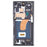 For Samsung Galaxy S23 Ultra S918 Grade C OLED Screen and Digitizer Assembly + Frame (without Logo) - Black - 3
