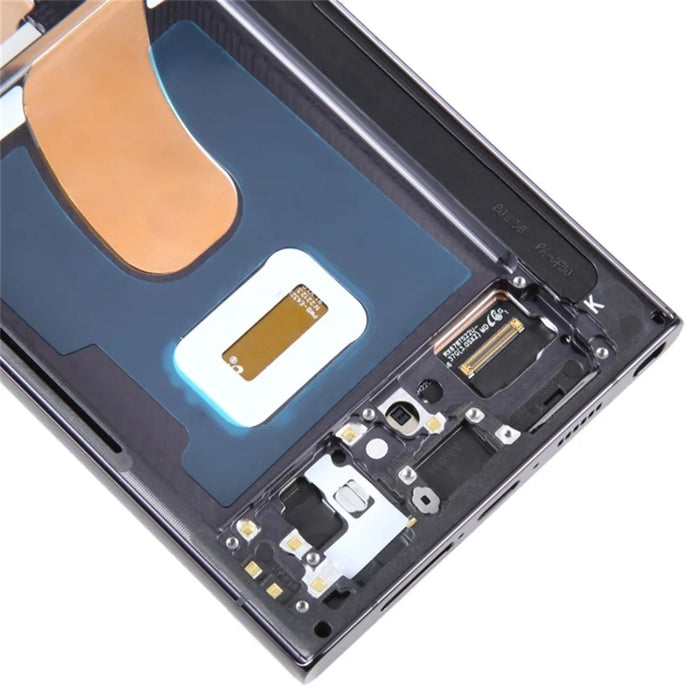 For Samsung Galaxy S23 Ultra S918 Grade C OLED Screen and Digitizer Assembly + Frame (without Logo) - Black - 5