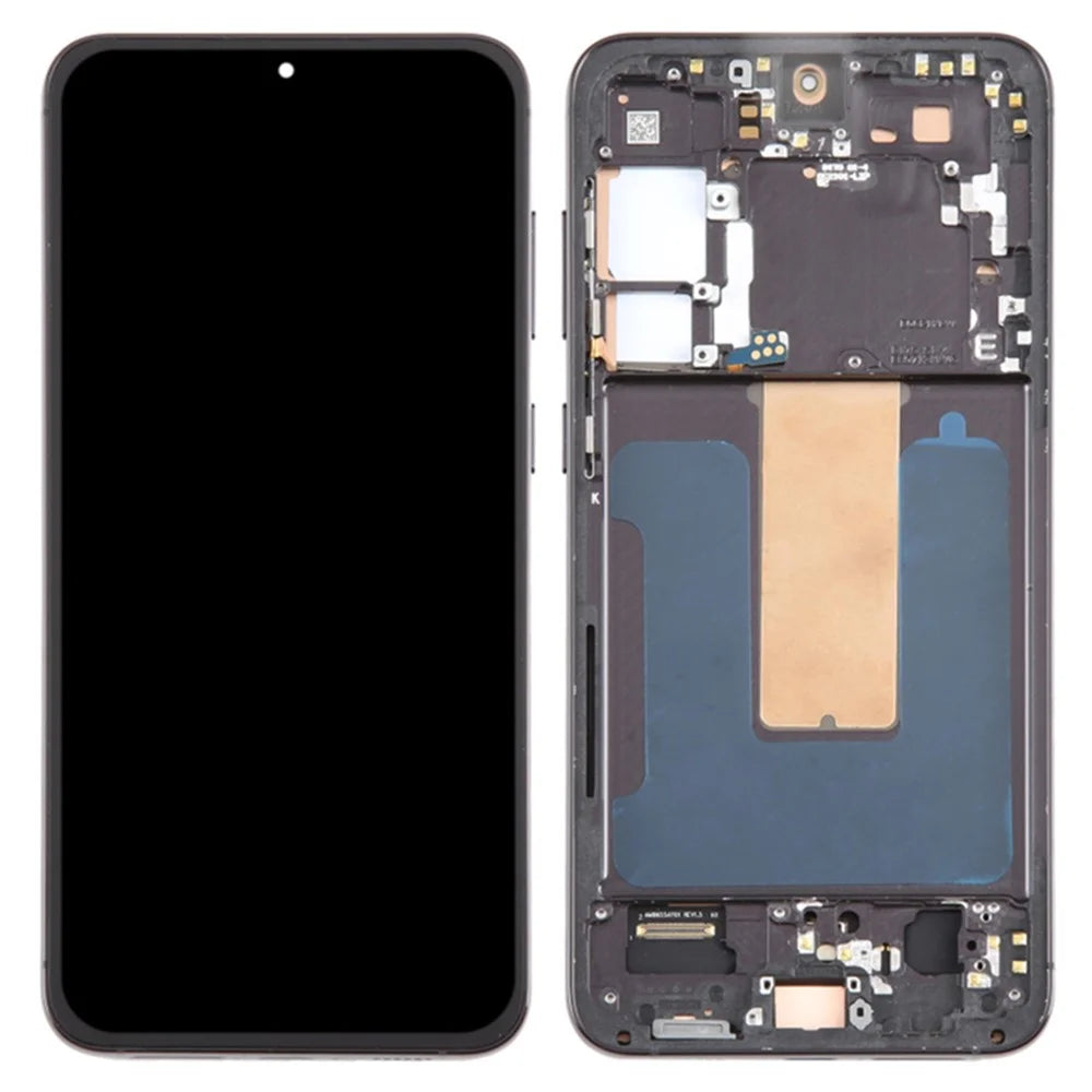 For Samsung Galaxy S23+ S916 Grade C OLED Screen and Digitizer Assembly + Frame (Without Logo) - Black - 1