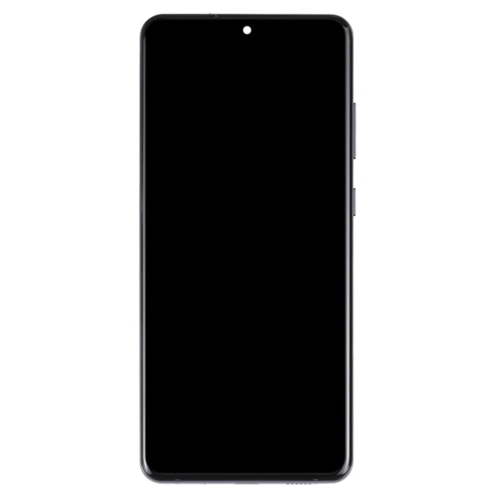 For Samsung Galaxy S20 Ultra 5G G988 Grade C OLED Screen and Digitizer Assembly + Frame (Without Logo) - Black - 2