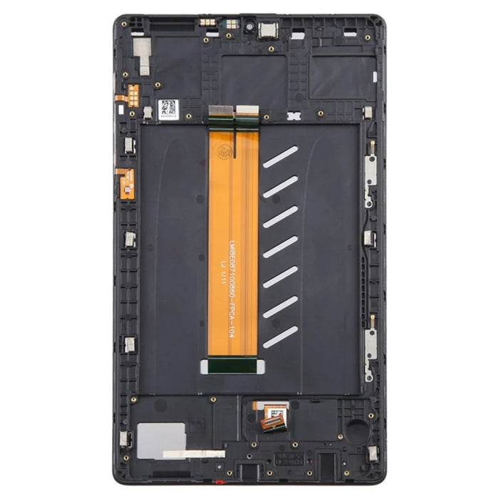 For Samsung Galaxy Tab A7 Lite 8.7-inch SM-T225 (LTE ) Screen Replacement Grade B LCD Screen and Digitizer Assembly + Frame (Without Logo) - Black - 3