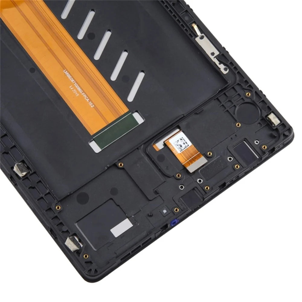 For Samsung Galaxy Tab A7 Lite 8.7-inch SM-T220 (Wi-Fi) Grade B LCD Screen and Digitizer Assembly + Frame Replacement Part (without Logo) - Black - 5